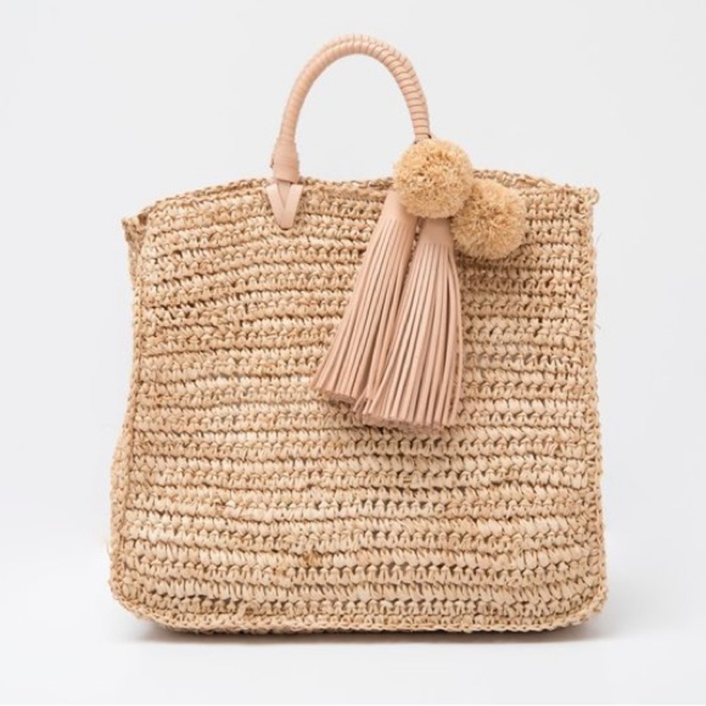 Loeffler Randall Straw Tote Bag
